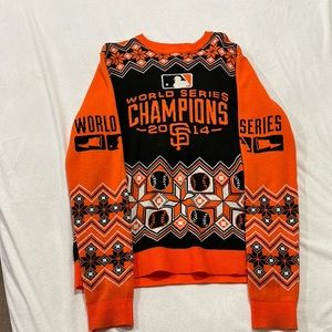 San Francisco Giants World Series 2014 Ugly Christmas Sweater